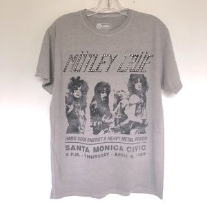 Motley Crue Santa Monica Rhinestone Band T shirt